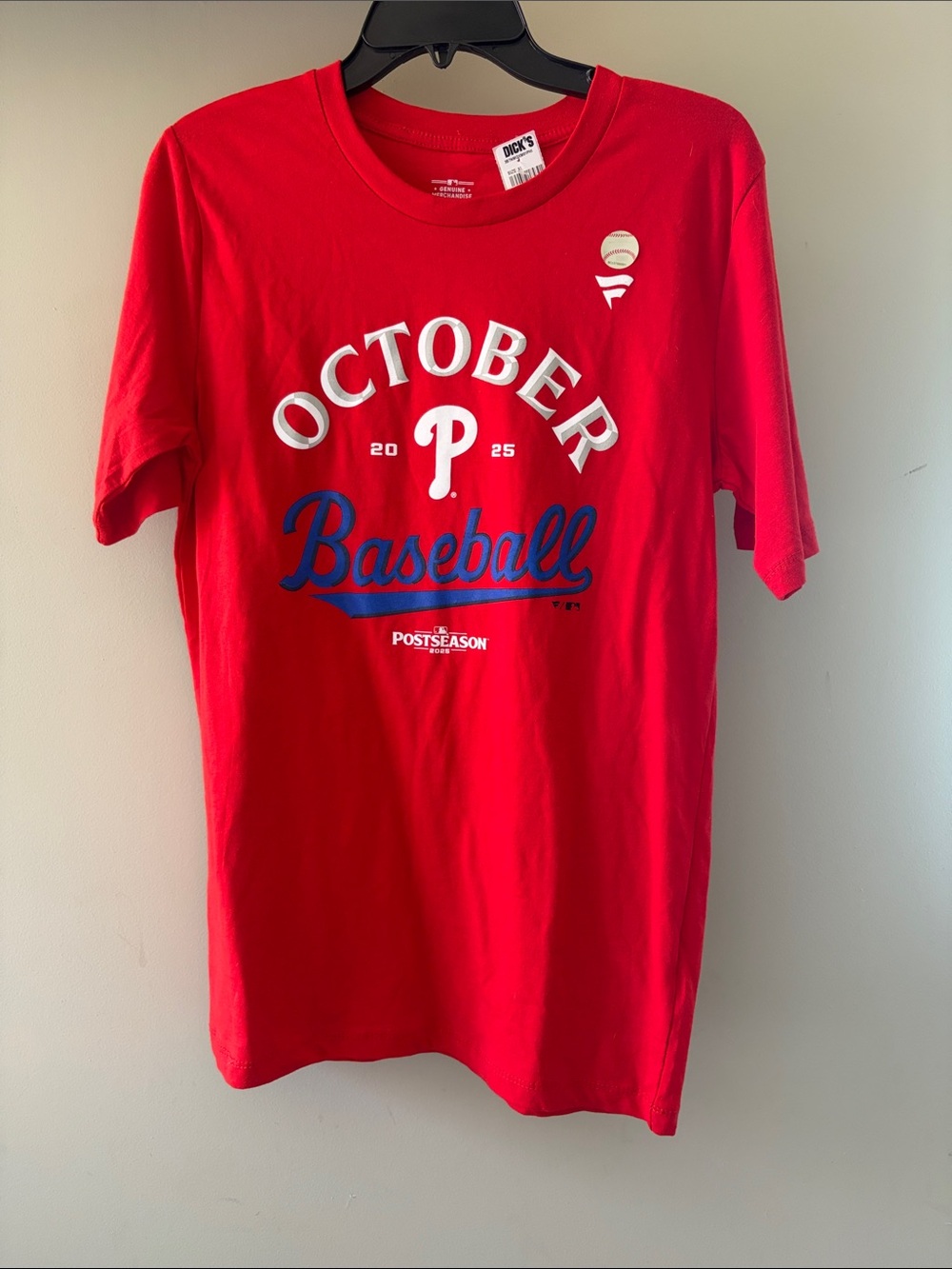 MLB Phillies October Baseball Tee